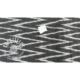 Tissu coton IKAT grey design A 2nd class