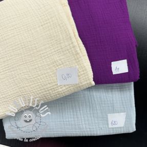 Paquet de tissus double gaze de coton ORGANIC 576