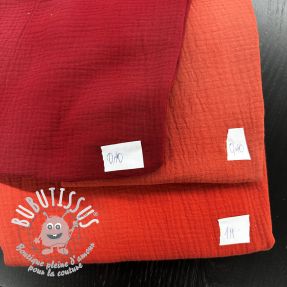 Paquet de tissus double gaze de coton ORGANIC 574