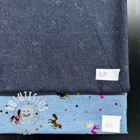 Paquet de tissus - coton JEANS 030