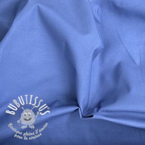 Tissu coton STRETCH TWILL blue 2nd class