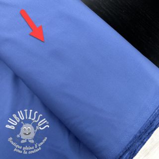 Tissu coton STRETCH TWILL blue 2nd class