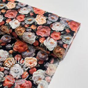 Viscose RAYON POPLIN Knitted design F digital print