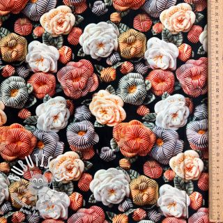 Viscose RAYON POPLIN Knitted design F digital print