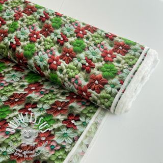 Viscose RAYON POPLIN Knitted design E digital print