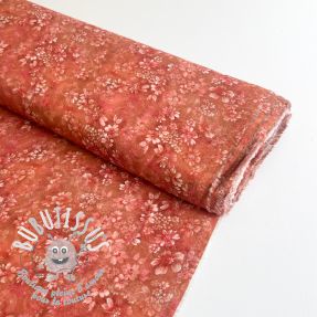 Viscose RAYON POPLIN Mini flowers design E digital print