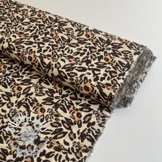 Viscose RAYON POPLIN Jungle design A digital print