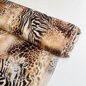 Viscose RAYON POPLIN Jungle design C digital print