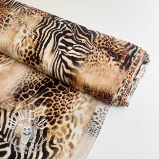 Viscose RAYON POPLIN Jungle design C digital print