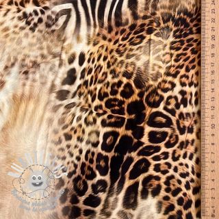 Viscose RAYON POPLIN Jungle design C digital print