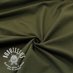 Jersey coton camo green
