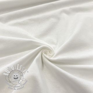 Jersey coton off white