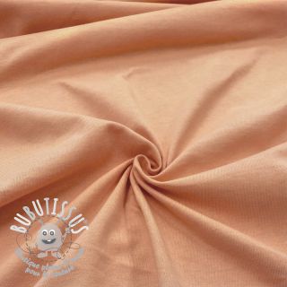 Jersey coton peach