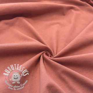 Jersey coton apricot