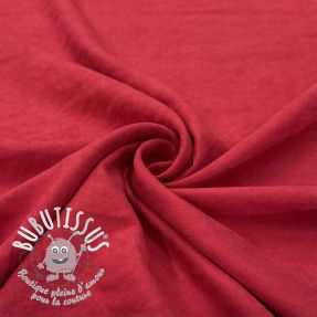 Viscose DELUXE soft touch Cynthia red