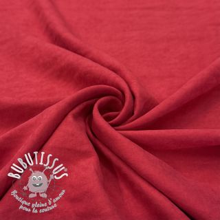Viscose DELUXE soft touch Cynthia red