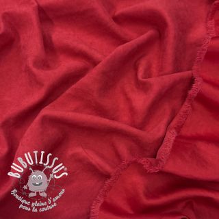 Viscose DELUXE soft touch Cynthia red