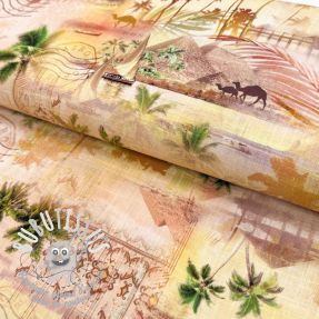 Viscose lin Egypt design B digital print