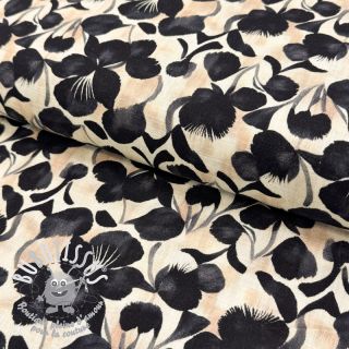 Viscose lin Lotus design B digital print