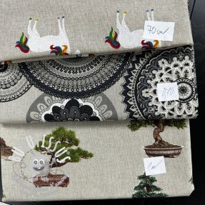 Paquet de tissus  décoratifs 1205