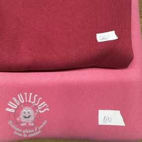 Paquet de tissus sweat envers minkee JOGGING 218
