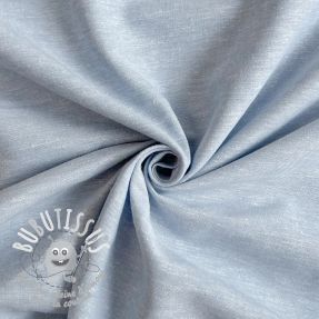 Tissu mélange lin et cotton Lico light blue