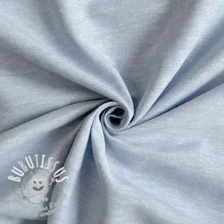 Tissu mélange lin et cotton Lico light blue