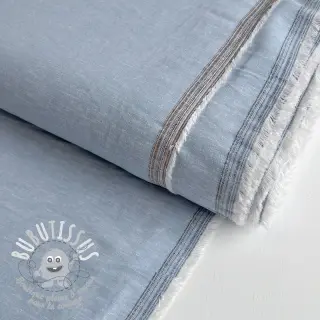Tissu mélange lin et cotton Lico light blue