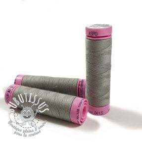 Fil a coudre polyester Amann Aspo 120 gris pâle
