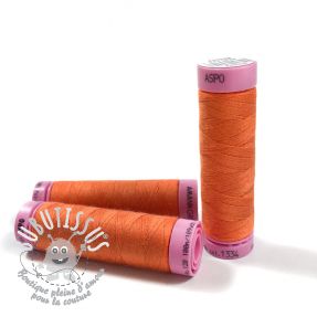 Fil a coudre polyester Amann Aspo 120 orange