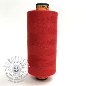 Fil a coudre polyester Amann Belfil-S 120 rouge cramoisi