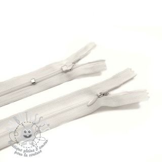 Fermeture Invisible A Glissiere Réglable 60 cm off white