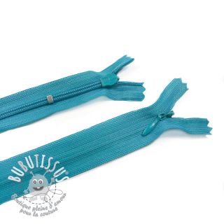 Fermeture Invisible a Glissiere Réglable 25 cm Aqua