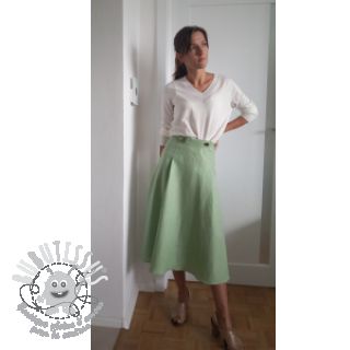 Lin lavé 170 g light green