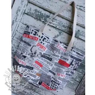 Tissu déco premium Newspaper Headlines