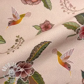 Tissu déco Floral Kolibri Art digital print