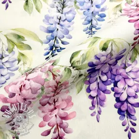 Tissu déco Serene Wisteria Charm digital print