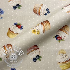 Tissu déco Cupcake Bake Off digital print