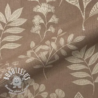 Tissu déco Linenlook premium Delicate Flora Branch