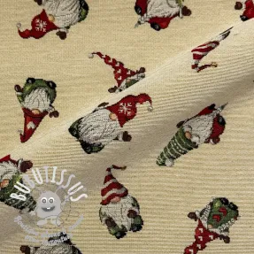Tissu déco GOBELIN PREMIUM Tomte Holiday Joy