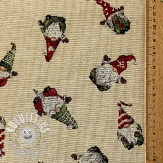 Tissu déco GOBELIN PREMIUM Tomte Holiday Joy