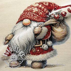 Tissu déco GOBELIN PREMIUM Happy Gnome PANEL