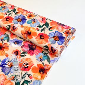 Viscose RADIANCE Flower Nina digital print