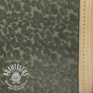 Éponge Animal skin dark green