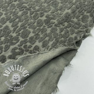 Éponge Animal skin dark green