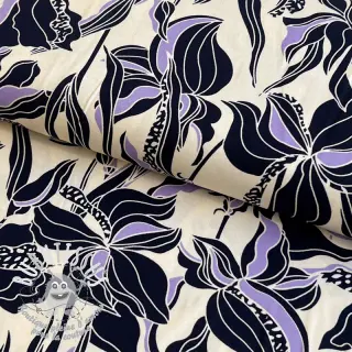 Viscose ROSELLA STRETCH Flowers