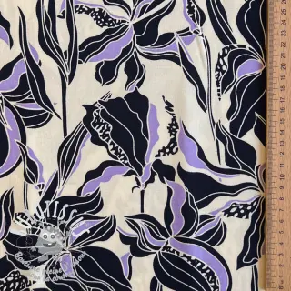 Viscose ROSELLA STRETCH Flowers