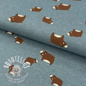 Jersey Bears smoke blue melange