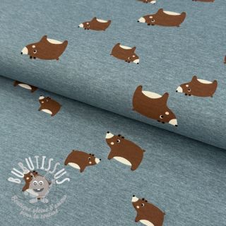 Jersey Bears smoke blue melange