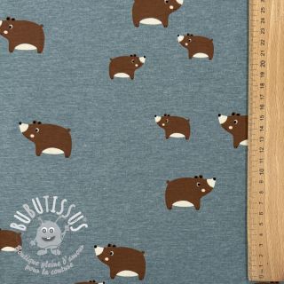 Jersey Bears smoke blue melange